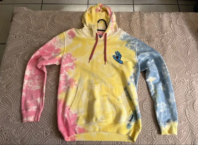 Moletom Santa Cruz tie dye