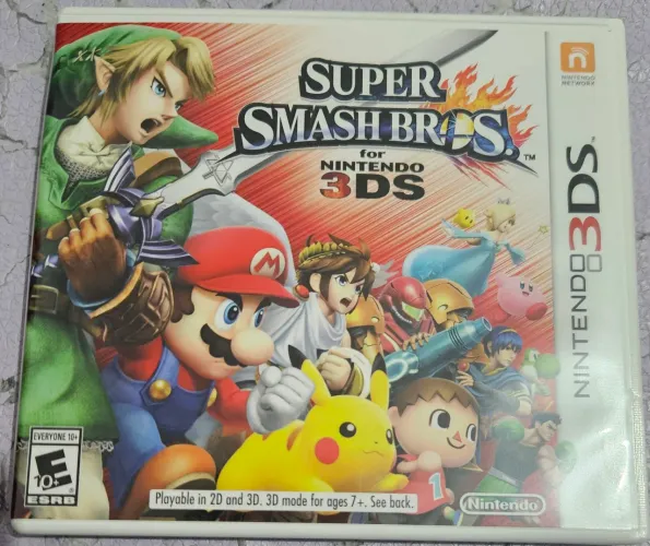 PROMOÇÃO Super SmashBros 3DS, em perfeito estado, perfeita para colecionadores!!!