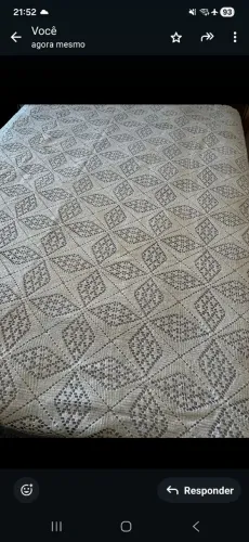 Colcha de croché