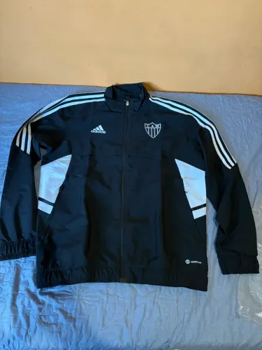 Jaqueta Adidas Atlético Mineiro Apresentação Preta M 