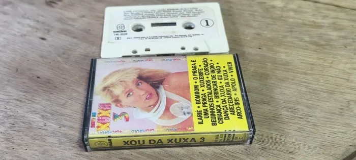 Fita K7 -xou da Xuxa 3 original