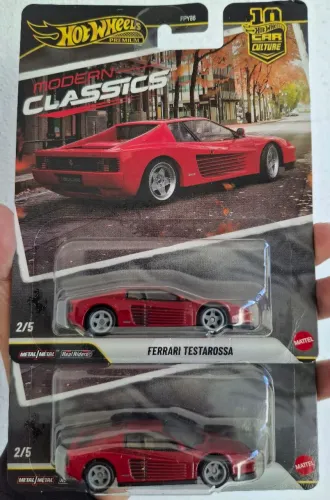 Ferrari Testarossa Hotwheels premium