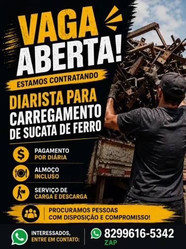 Contratando diarista