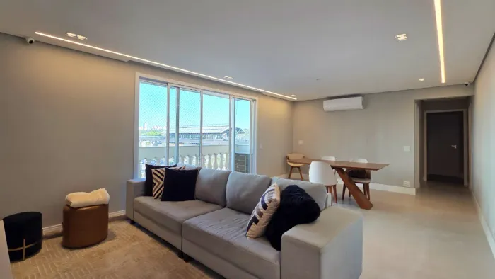 Apartamento para venda em Campo Belo com 3 quartos, sendo 1 suíte, 133m²
