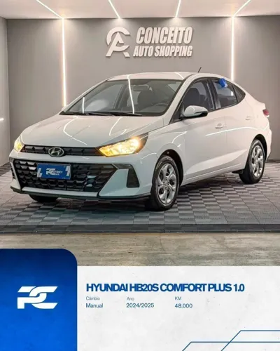 Hyundai HB20S C.plus/c.style1.0 Flex 12V Mec. 4P 2025