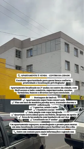 Apartamento em Boa Esperança MG no centro da cidade