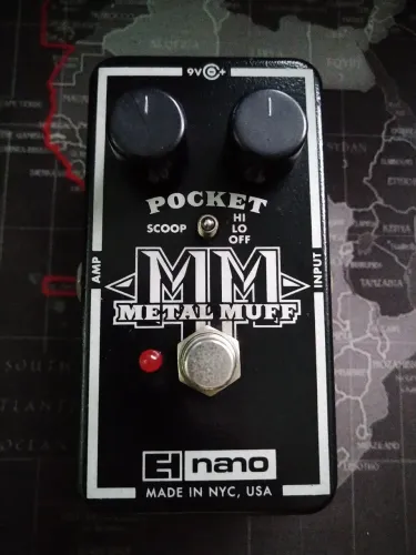 Pedal EHX Metal Muff Fuzz Distortion