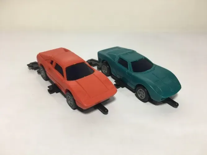 2 Miniaturas (Ferrari 288 GTO e Lamborghini Miura) da Coleção Ligadão - Glasslite Anos 80