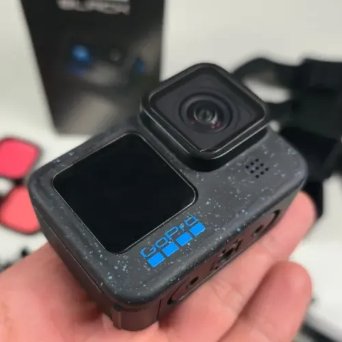 Gopro Hero 12 Black - 4 Baterias + Acessórios Camera 5,3k