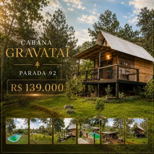 CHÁCARA À VENDA EM GRAVATAÍ/RS 