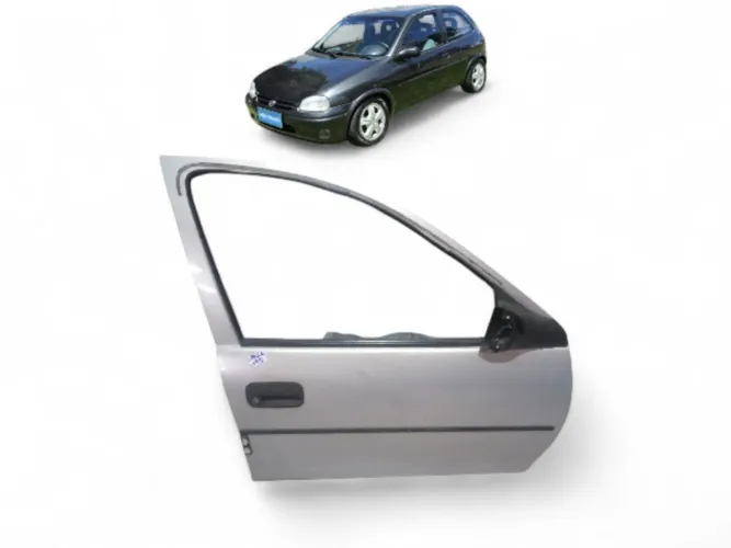 Porta Dianteira Direita Corsa 1996-2006 Original Dianteira Direito Prata