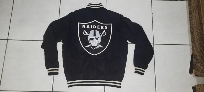Jaqueta Raiders NFL Vintage 
