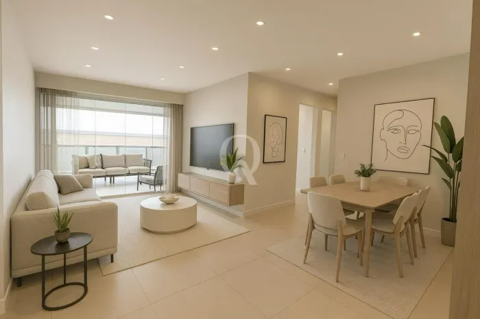 Apartamento de 3 quartos na Urca vista Bondinho