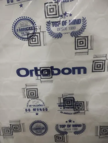Colchão De Solteiro Ortobom Pró Saúde Original Antialérgico e Antiacaro Novo Lacrado