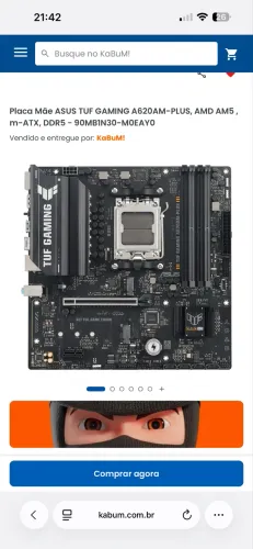 ? ASUS TUF GAMING A620M-PLUS - AM5 / DDR5 ?
