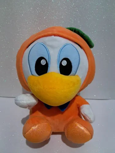 Pelúcia Disney Pato Donald Frutinhas Laranja 34cm