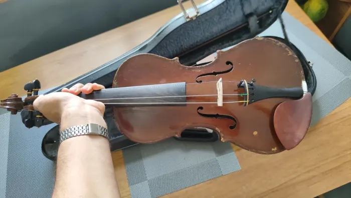 Violino Tranquillo Giannini - Cópia do Stradivarius 4x4 
