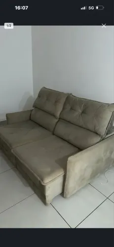 Sofá pra sair rápido!!!