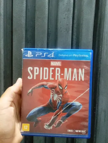 Spider man jogo PS4 mídia física