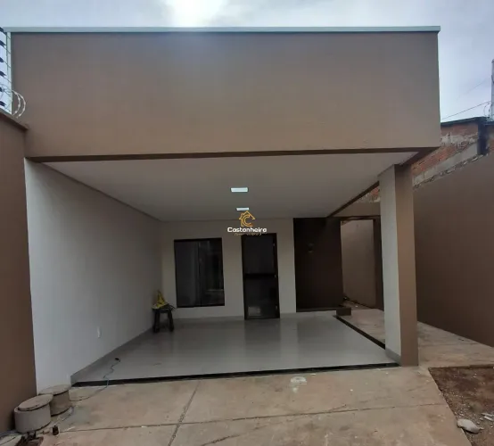 Casa Nova 02 Quartos sendo 01 suíte - Expansão Sul - Santa Fé II