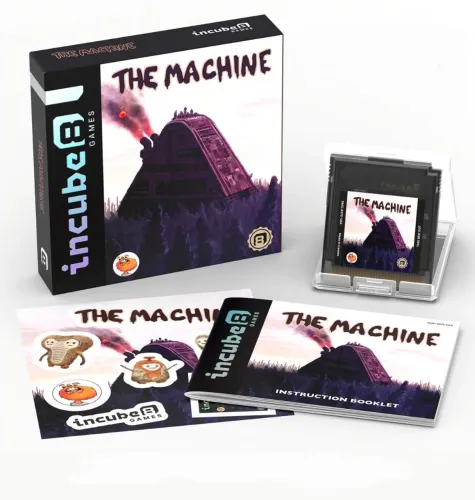 Jogo The Machine Gameboy Incube8 Completo Novo