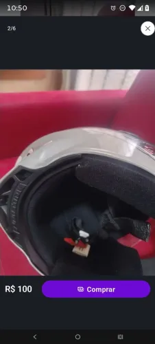 Vendo capacete pro Tork