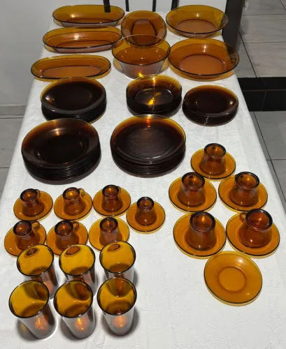 Jogo de louça duralex