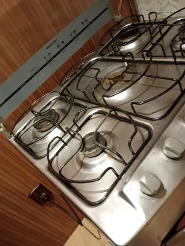 Vendo fogão inox ótimo estado
