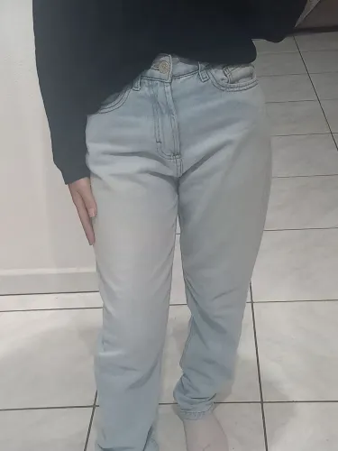 Calça jeans claro feminina n°36