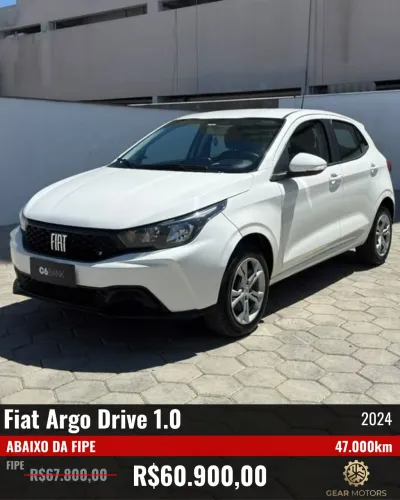 Fiat Argo Drive 1.0 6V Flex 2024
