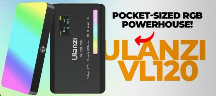 Luz de Led Ulanzi Vl120 RGB original