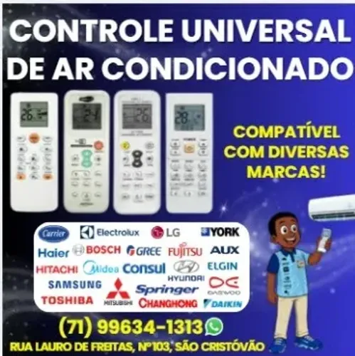 Controle universal para ar condicionado