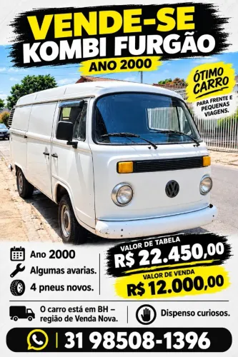 Volkswagen Kombi Furgão 2000