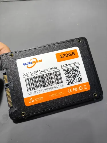 SSD 120Gb 100% Saúde WalRam