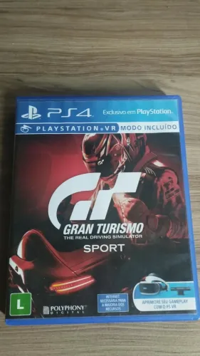 Gran Turismo Sport para PS4 (mídia física)