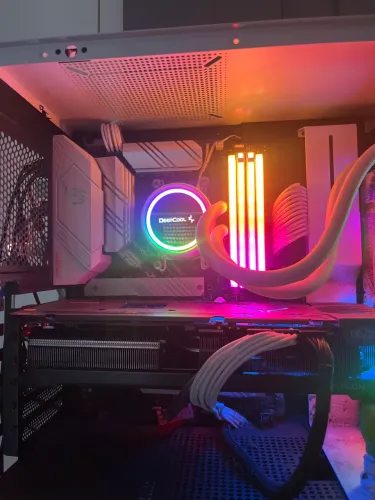 Placa mae b550 asus rog strix Branca