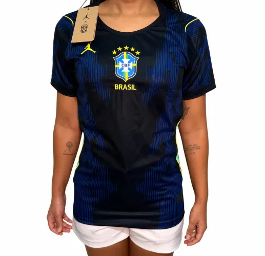 Camisa Brasil Feminina 1.1