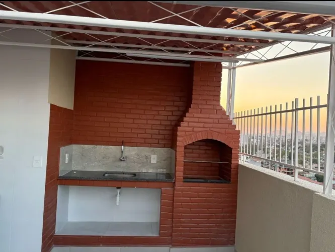 Cobertura, 3 quartos, Vista Livre, Terraço com churrasqueira, 2 vagas