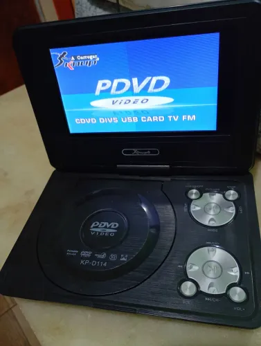 Vendo dvd portátil tela giratória