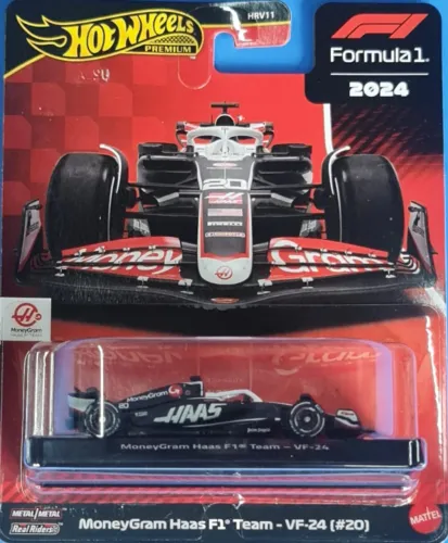 Hot Wheels Premium MoneyGram Hass F1® Team - VF-24 [#20] - 2024