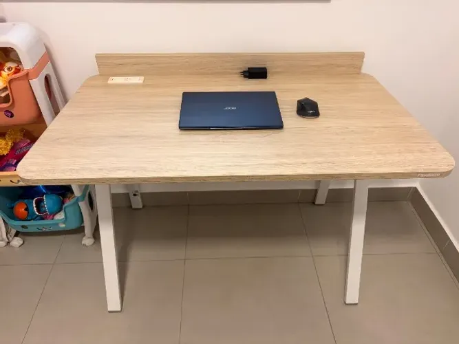 Mesa Escritório Flexform Tavollini 120 Carvalho
