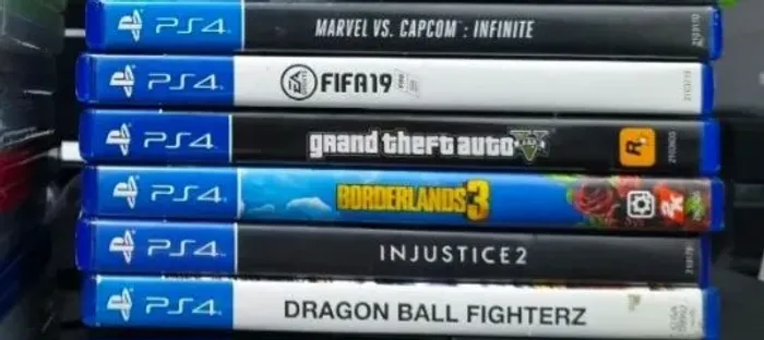 Lote jogos ps4( 6 titulos)