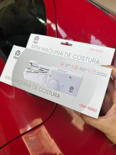 Máquina de costura portátil