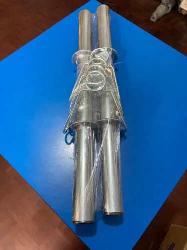 Par de barras 40cm para montar halteres