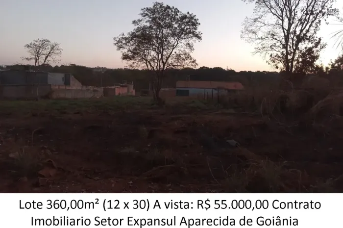 Leia a descrição: Lote 360,00m² Setor Expansul
