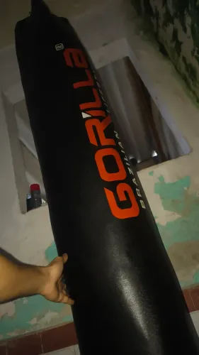 SACO DE PANCADA GORILA+ SUPORTE DE PAREDE
