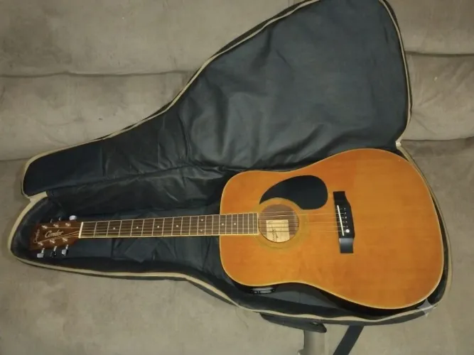 Violão Eletroacústico Condor CS-20 E N (Coreano) + Capa Acolchoada