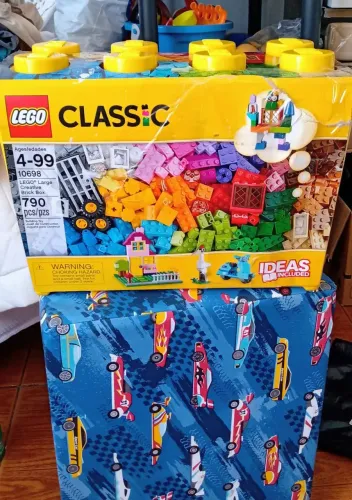Lego Classic Caixa Grande Peças Criativas Novo Lacrado (Detalhe Embalagem)