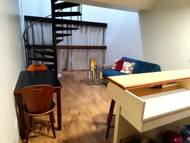 Flat mobiliado no Edifício Carlos Sampaio | Bela Vista | 1 dormitório | 1 vaga - São Paulo
