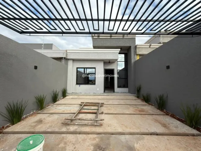 Casas com 1 suíte + 1 quarto em uma das regiões que mais cresce em Cascavel.